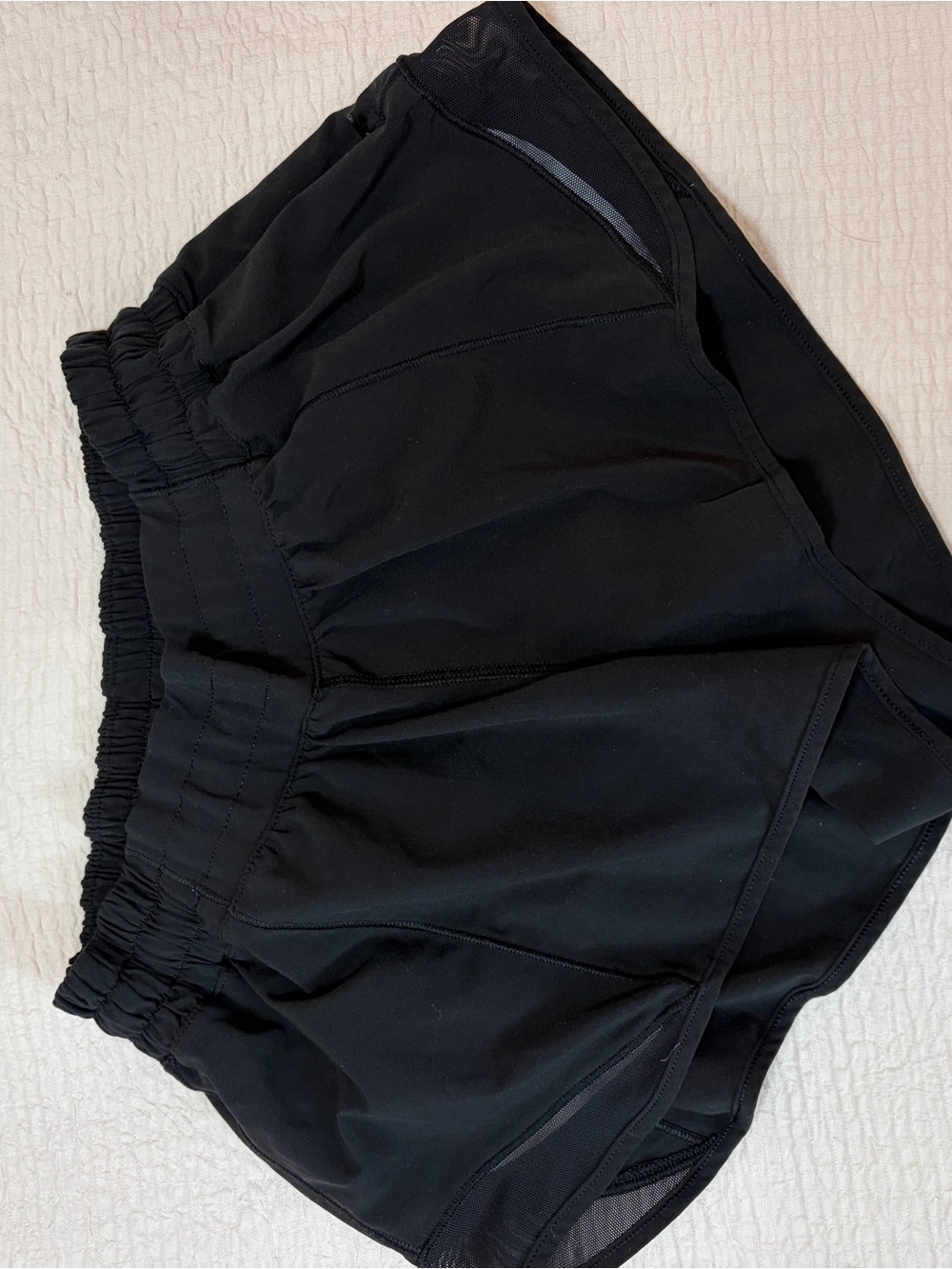 lululemon athletica Black Women's Running Shorts